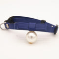 Seven-color Pearl Bow Cat And Dog Neck Flower Pet Collar