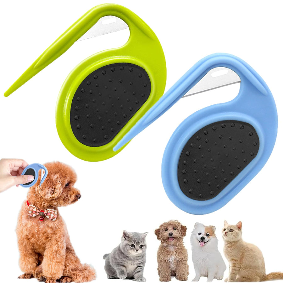 New Cat Dog Comb Pet Open Knot Comb Cat Puppy Hair Fur Shedding